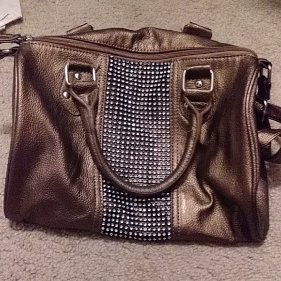 bronze coloured handbags